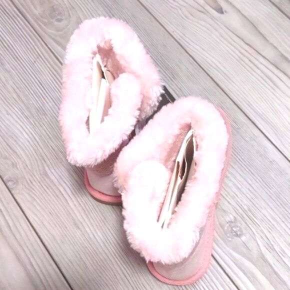 (77-3618)   Fitory Shoes Girls Knitted Snow Boots Sz 10 - Picture 6 of 8